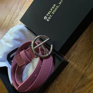 🩷 AUTHENTIC Telfar M/L Belt CORNED BEEF 🩷